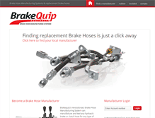 Tablet Screenshot of brakequip.com.au